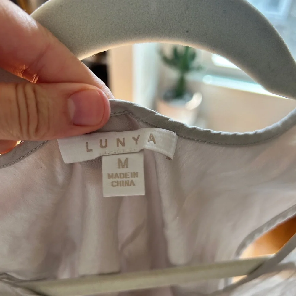 Lunya Tulip back Silk top - Picture 3 of 5